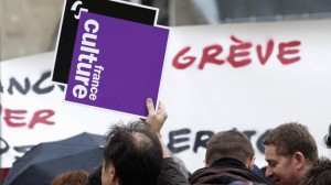 Photo des grèvistes de France Culture
