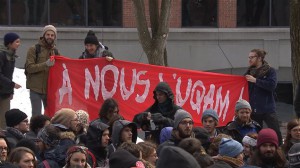 9 étudiant·es menacé·es - Le CORTECS dénonce les dérives autoritaires de l'UQAM