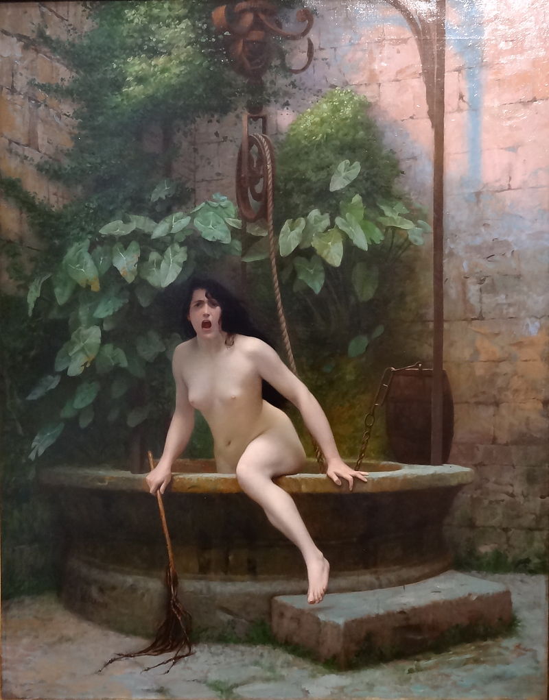 La verité sortant du puits, tableau de Jean-Léon Gérome